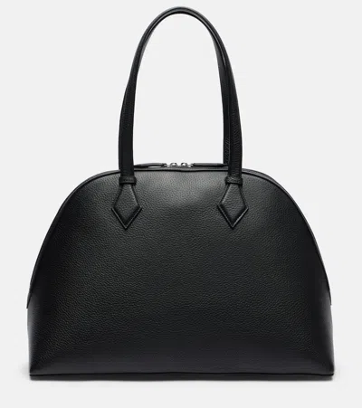 A.emery Harnick Medium Leather Shoulder Bag In Black