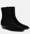 A.emery A. Emery Hudson Suede Ankle Boots In Black