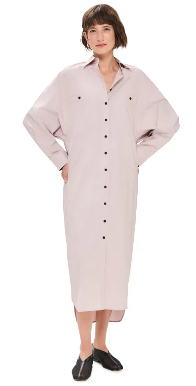 A.emery A. Emery Judd Shirt Dress Thistle In Neutral