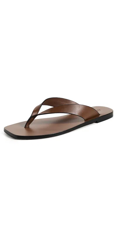A.emery A. Emery Kinto Sandals Cognac In Multi