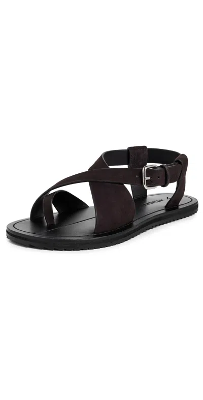 A.emery A. Emery Ora Sandals Blackberry Suede