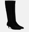 A.emery A. Emery Oscar 60 Suede Knee-high Boots In Black