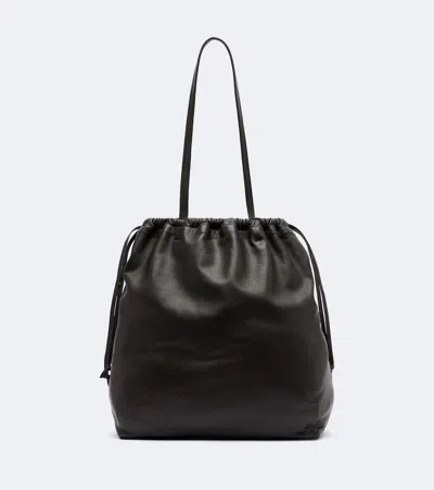 A.emery A. Emery Sibella Leather Shoulder Bag In Brown