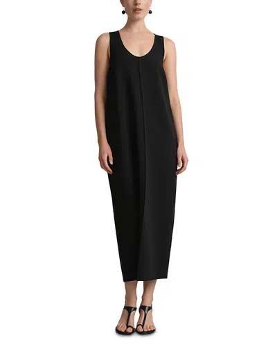 A.emery A. Emery The Jane Cocoon Midi Dress In Black