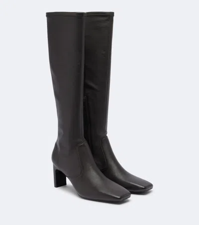 A.emery A. Emery Tones Leather Knee-high Boots In Brown