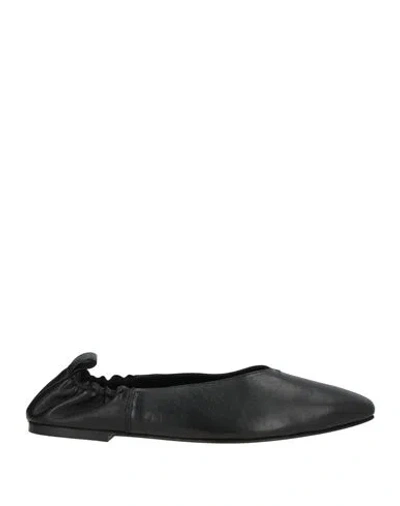 A.emery A. Emery Woman Ballet Flats Black Size 8 Leather