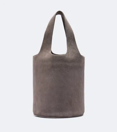 A.emery A. Emery Wren Suede Bucket Bag In Gray