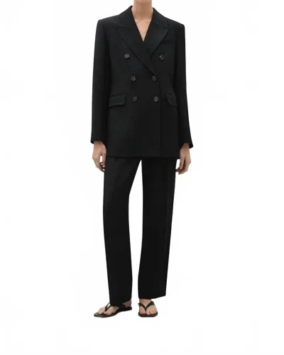 A.emery Blanche Double-breasted Blazer In Black