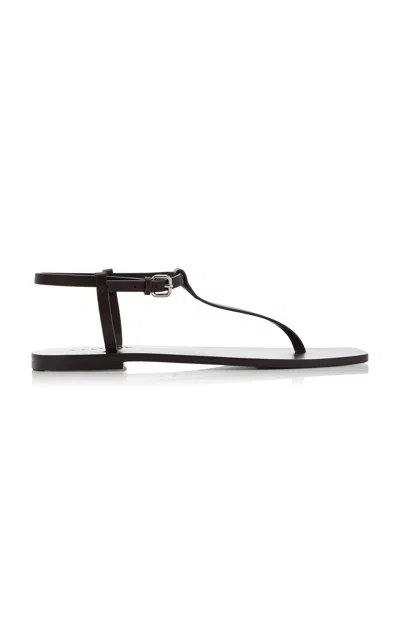 A.emery Clara Leather Sandals In Brown