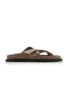 A.emery Claude Leather Sandals