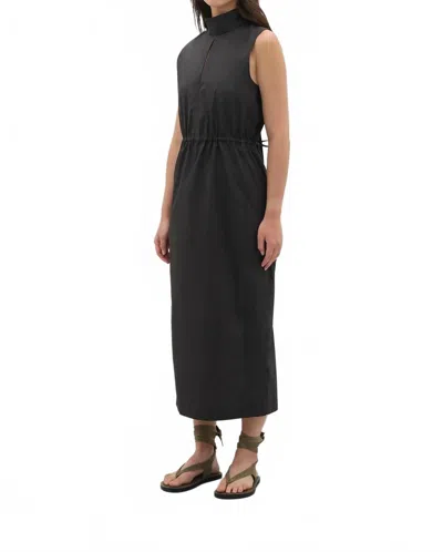 A.emery Ezra High Neck Dress In Black
