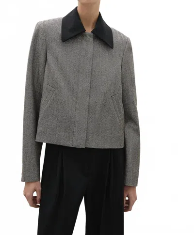 A.emery Floyd Zip Up Jacket In Grey In Gray