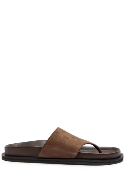 A.EMERY A.EMERY IMARA SUEDE FLIP FLOPS