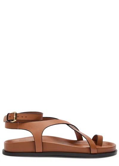 A.EMERY A.EMERY JALEN SLIM LEATHER SANDALS