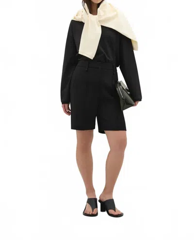 A.emery Keely Pintuck Short In Black