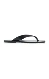 A.emery Kinto Leather Sandals In Black