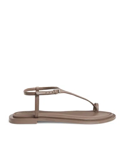 A.emery Alta Leather Sandals In Brown