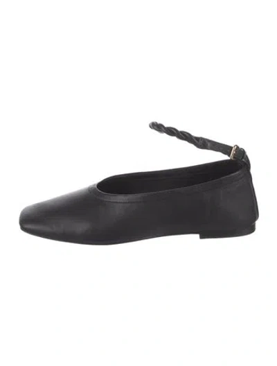 Pre-owned A.emery Leather Ballet Flats In Black