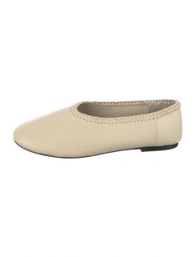 Pre-owned A.emery Leather Ballet Flats In Neutral
