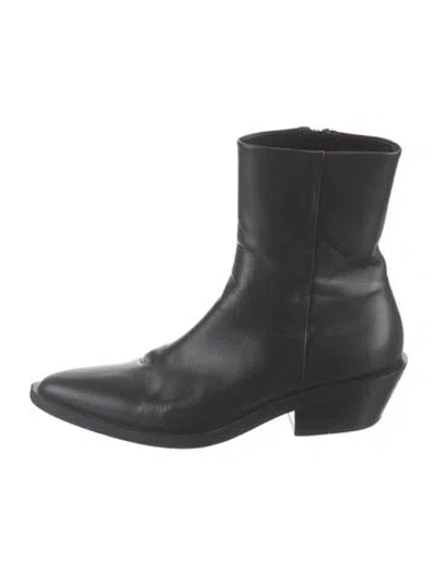 Pre-owned A.emery Leather Boots In Black