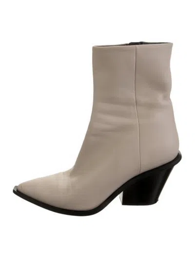 Pre-owned A.emery Leather Boots In Neutrals