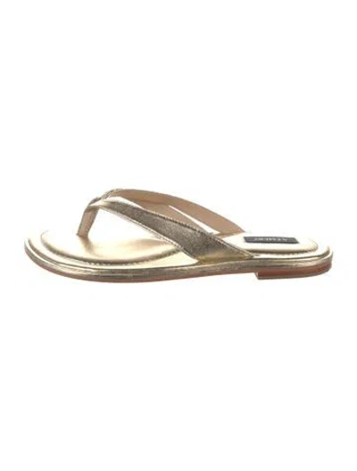 Pre-owned A.emery Leather Flip Flops