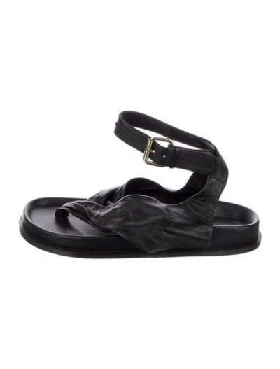 Pre-owned A.emery Leather Gladiator Sandals In Multi