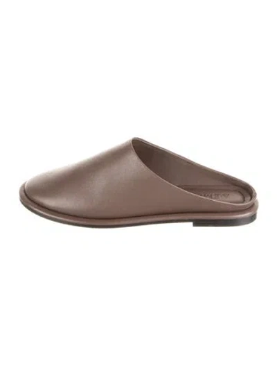 Pre-owned A.emery Leather Mules In Brown