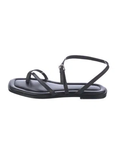Pre-owned A.emery Leather Sandals In Black
