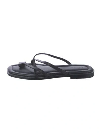 Pre-owned A.emery Leather Sandals In Black