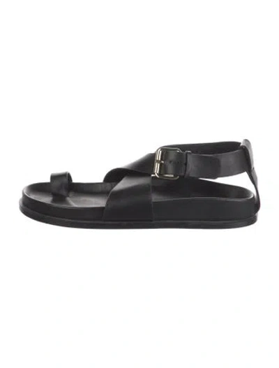 Pre-owned A.emery Leather Sandals In Black