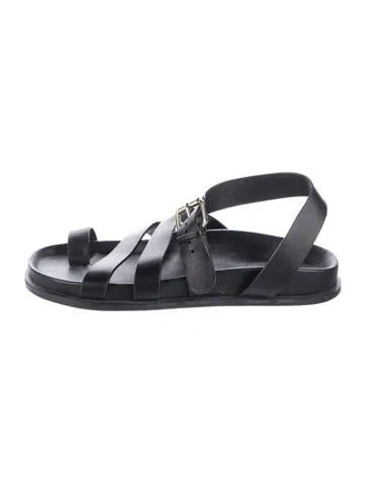 Pre-owned A.emery Leather Sandals In Black