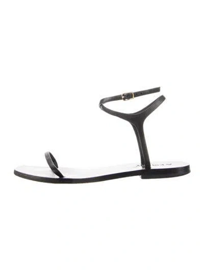Pre-owned A.emery Leather Sandals In Black