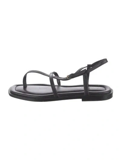 Pre-owned A.emery Leather Sandals In Black