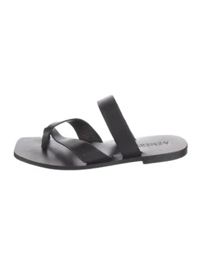Pre-owned A.emery Leather Sandals In Black