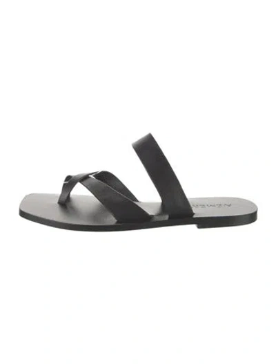 Pre-owned A.emery Leather Sandals In Black