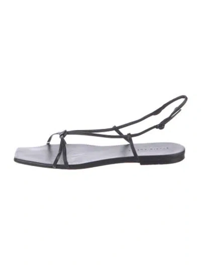 Pre-owned A.emery Leather Sandals In Black
