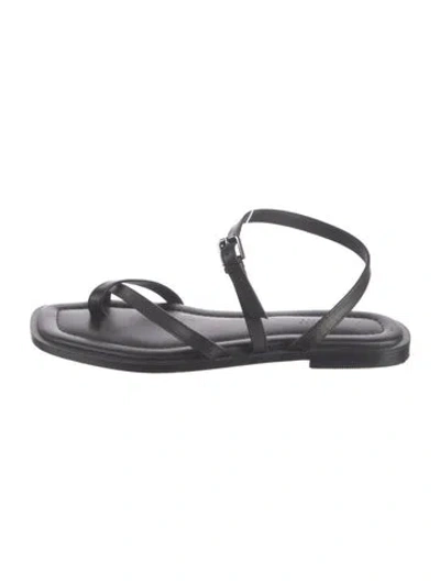 Pre-owned A.emery Leather Sandals In Black