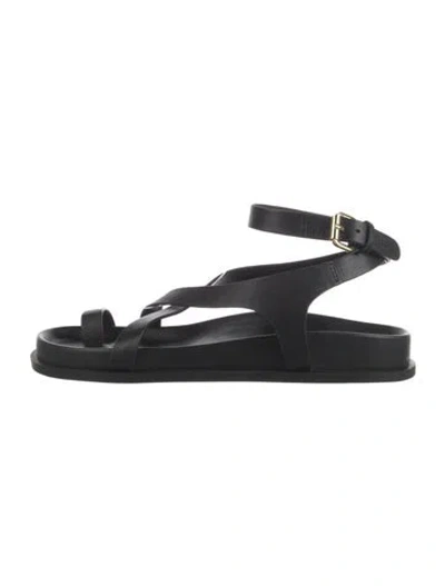 Pre-owned A.emery Leather Sandals In Black