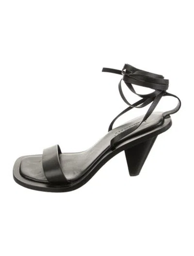 Pre-owned A.emery Leather Sandals In Black