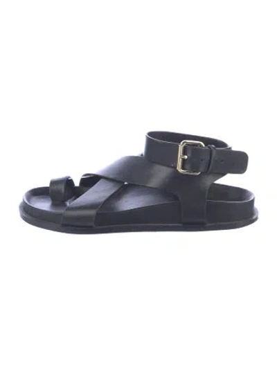 Pre-owned A.emery Leather Sandals In Blue