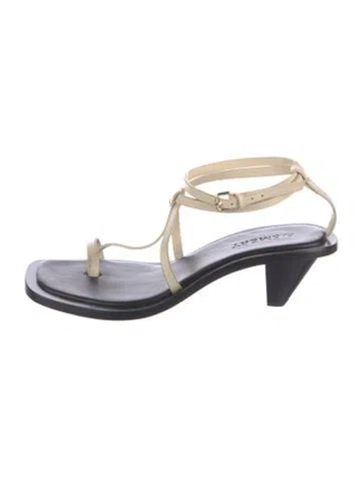 Pre-owned A.emery Leather Sandals In Blue/neutrals