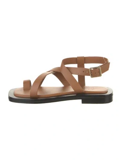 Pre-owned A.emery Leather Sandals In Brown