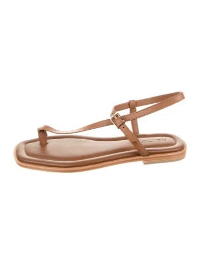 Pre-owned A.emery Leather Sandals In Brown