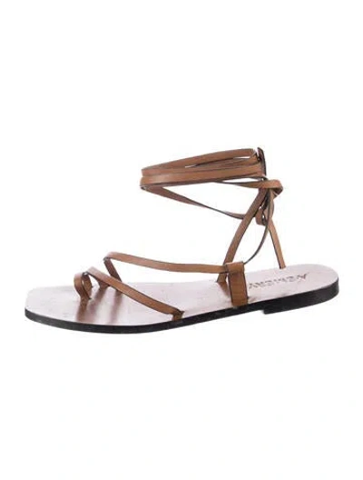 Pre-owned A.emery Leather Sandals In Brown