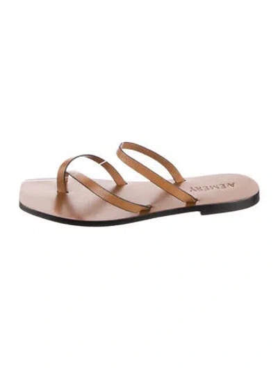 Pre-owned A.emery Leather Sandals In Brown