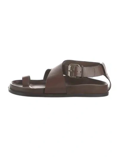 Pre-owned A.emery Leather Sandals In Brown