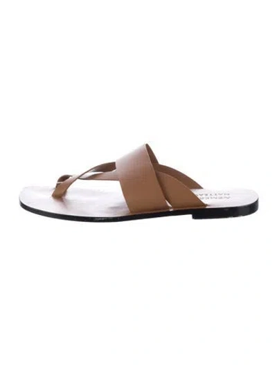 Pre-owned A.emery Leather Sandals In Brown