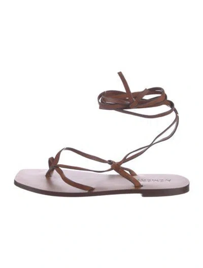 Pre-owned A.emery Leather Sandals In Brown