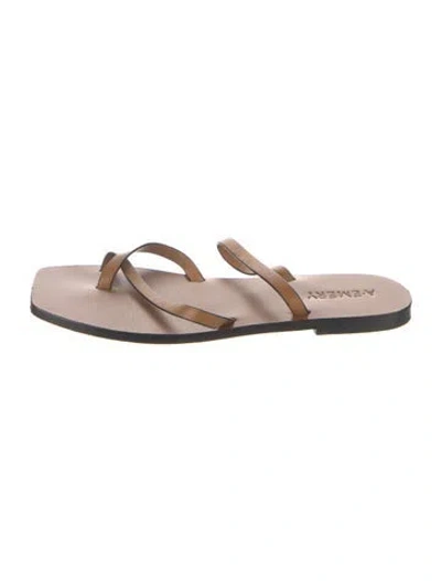 Pre-owned A.emery Leather Sandals In Brown